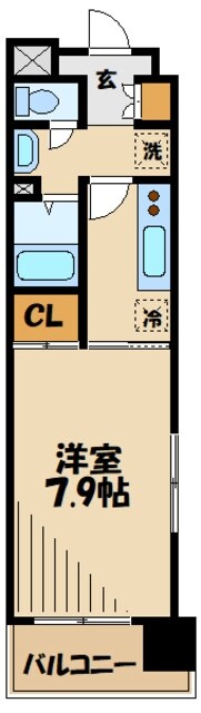 コンソラーレ本厚木の物件間取画像