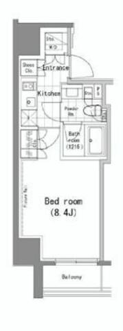 パークハビオ青山の物件間取画像