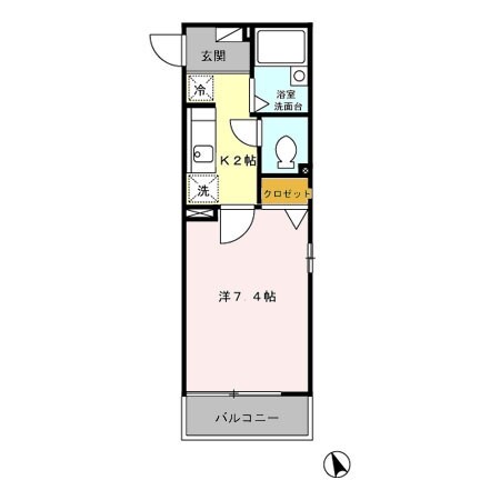 カサ モラーダの物件間取画像