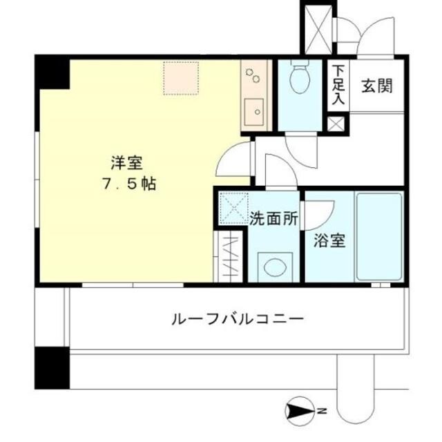 北品川アパートメントの物件間取画像