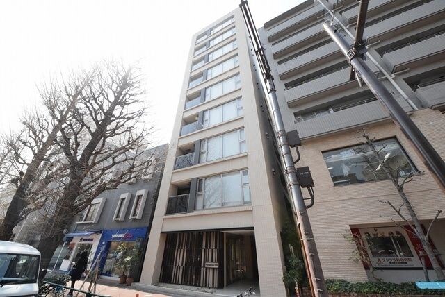 プラチナビュー白金台の物件外観写真