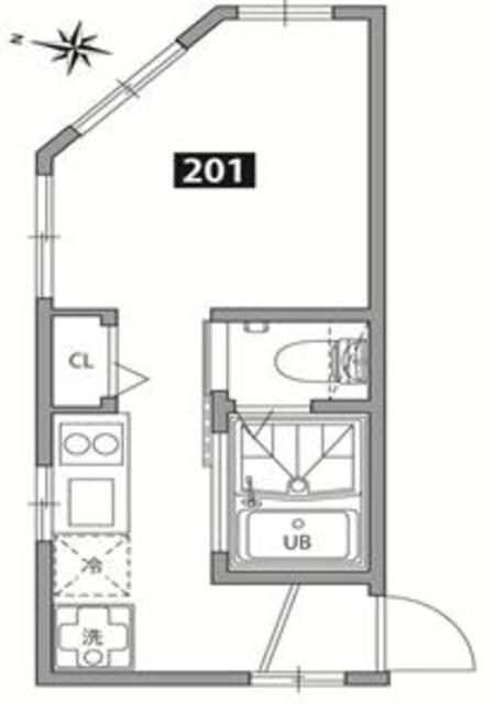 グランエッグス桜上水Aの物件間取画像