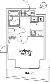 パレステュディオ五反田の物件間取画像