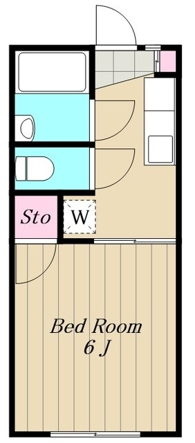 目黒本町ハイツの物件間取画像