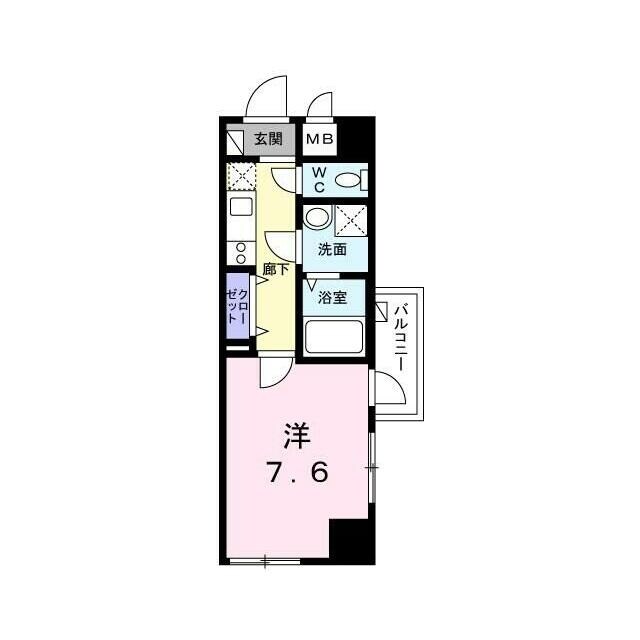 プレジール シナガワの物件間取画像