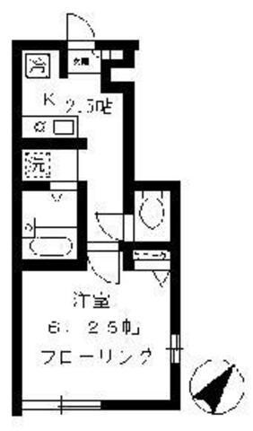 グレイス代々木の物件間取画像