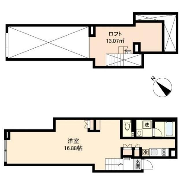 PASEO神宮前の物件間取画像