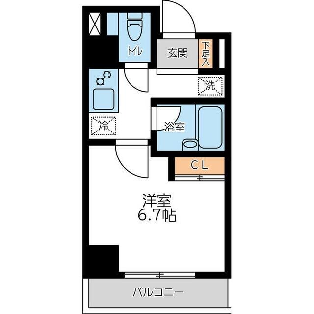 コンフォートタイム大森の物件間取画像