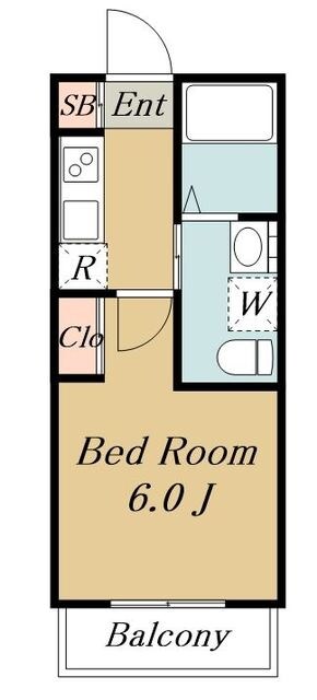 シャルム赤塚の物件間取画像