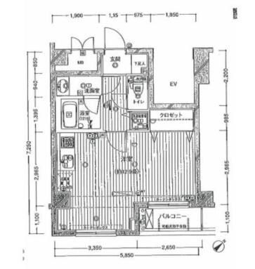 コンフォラス千石の物件間取画像