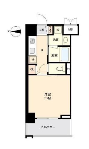 プライマル板橋本町の物件間取画像
