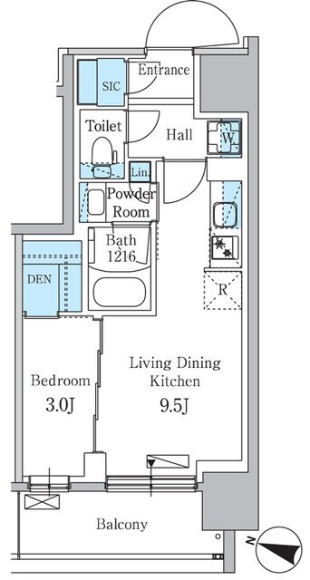 パークアクシス板橋本町ステーションゲートの物件間取画像