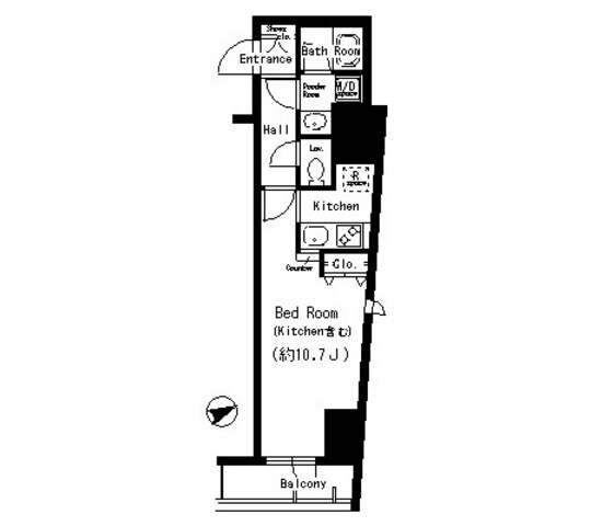 コンフォリア要町の物件間取画像