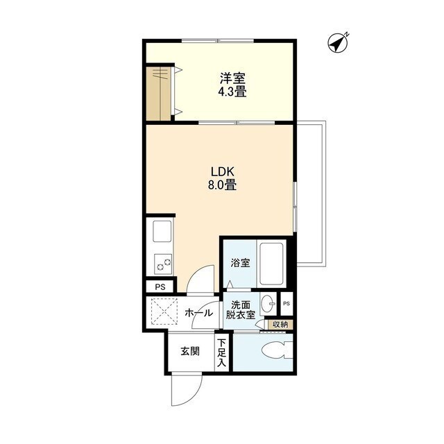 ウェルスクエアイズム巣鴨の物件間取画像