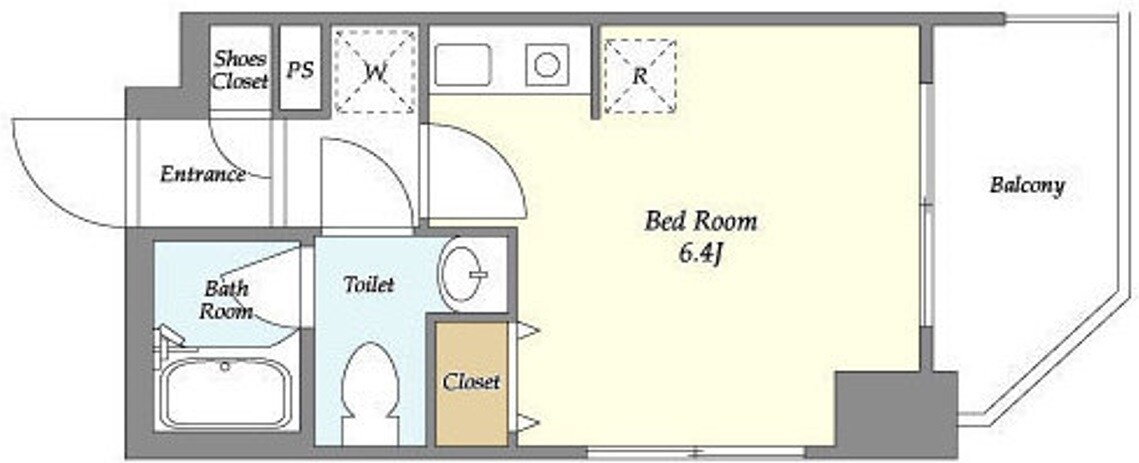 エコロジー白山レジデンスの物件間取画像