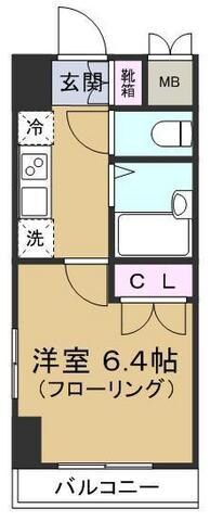 カスタリア要町の物件間取画像