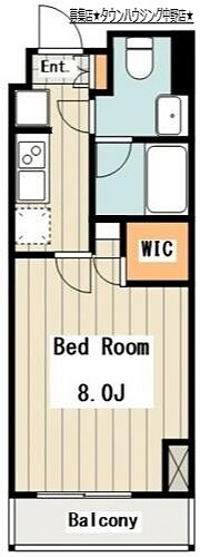 レジディア杉並方南町の物件間取画像