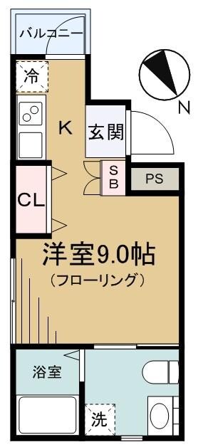 プリエール諏訪の物件間取画像