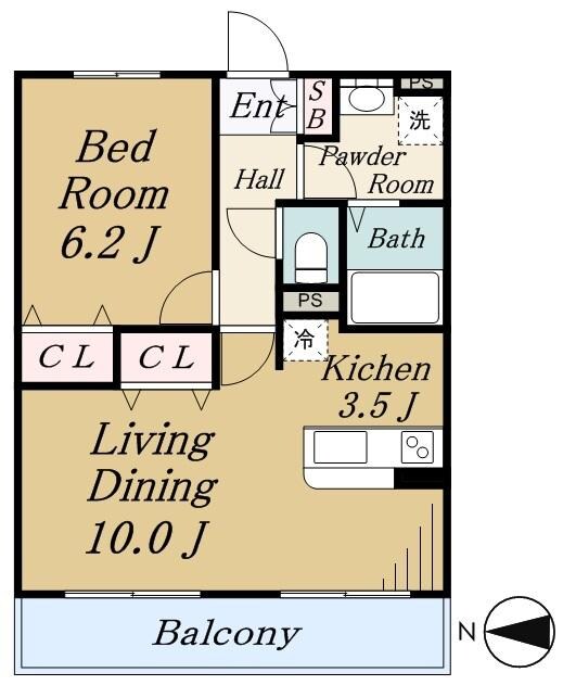 AVENIR・VILLAGEの物件間取画像