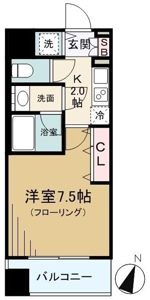DIPS神楽坂の物件間取画像