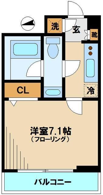 HF早稲田レジデンスの物件間取画像