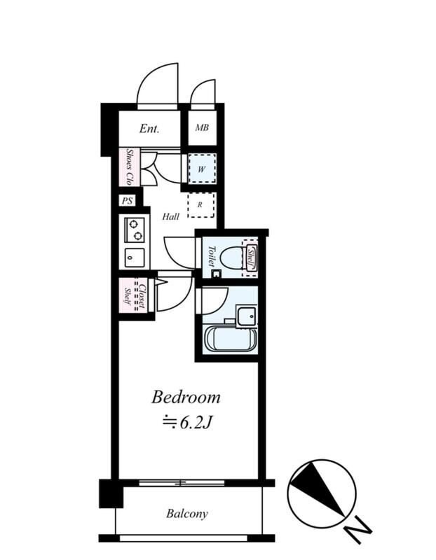 キャパシタス中野の物件間取画像