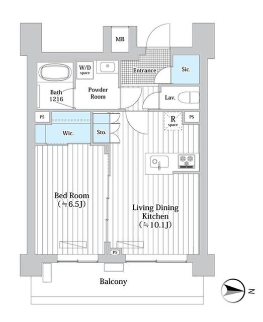 プレール・ドゥーク新宿Westの物件間取画像