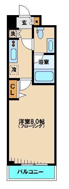 BPRレジデンス代々木初台の物件間取画像