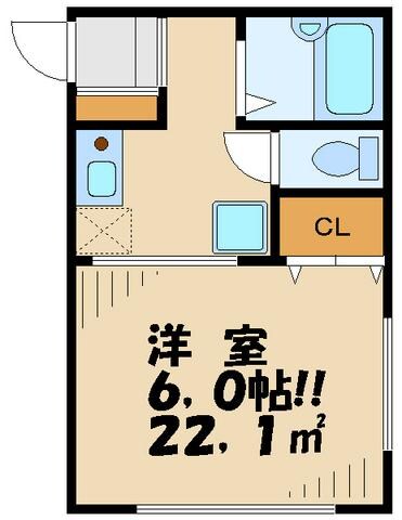 ハイムおもだかの物件間取画像