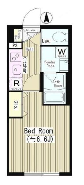 パークヒルズ経堂の物件間取画像