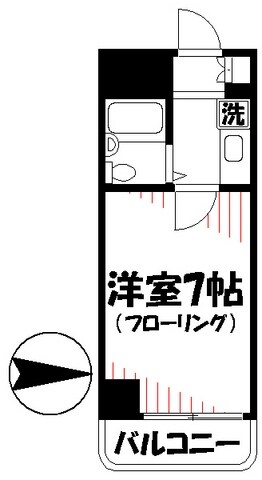 藤和シティスクエア桜上水の物件間取画像