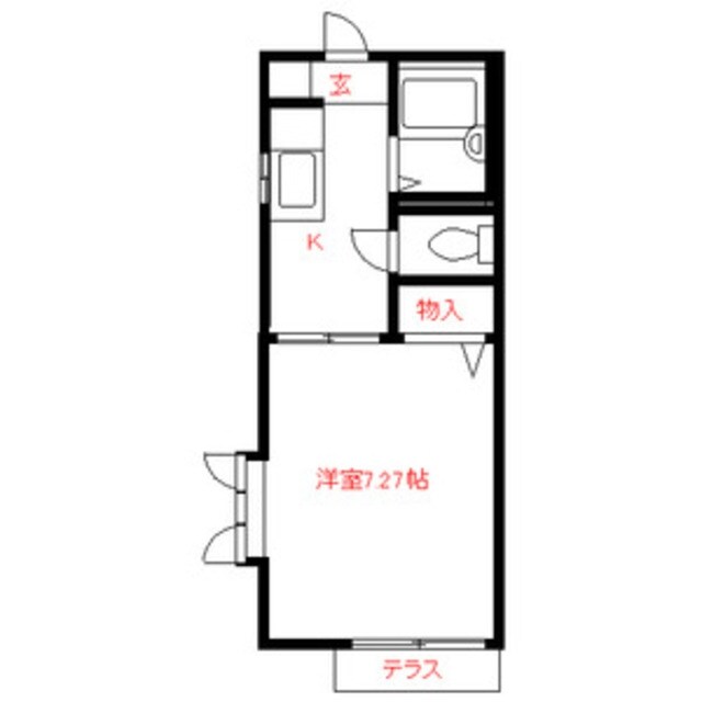 カセラ・Rの物件間取画像
