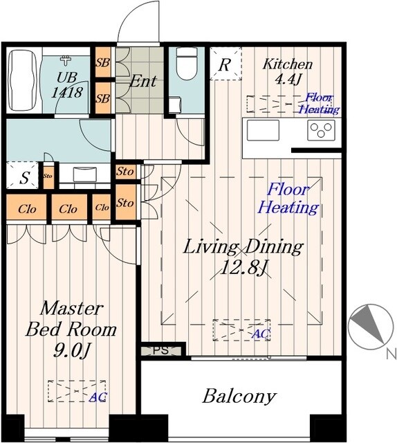Dマークス西新宿タワーの物件間取画像