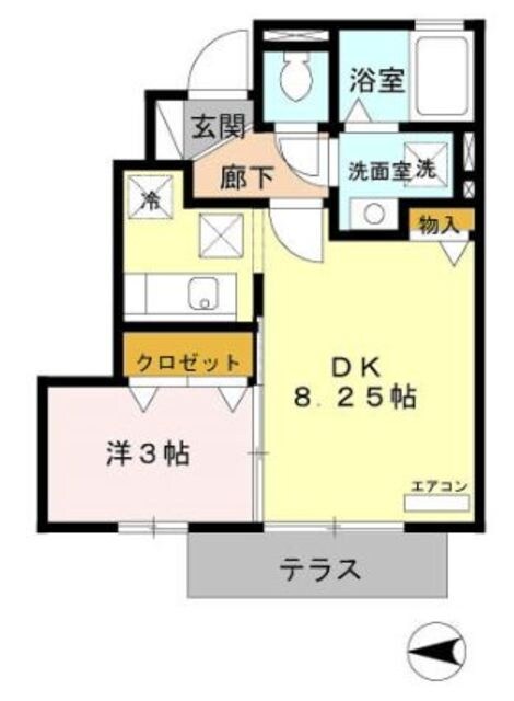 T’s WESTの物件間取画像