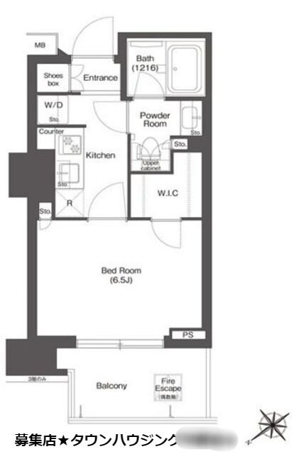 コンフォリア新中野の物件間取画像