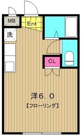 ユーハイツの物件間取画像