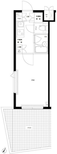 ルーブル新宿西落合伍番館の物件間取画像