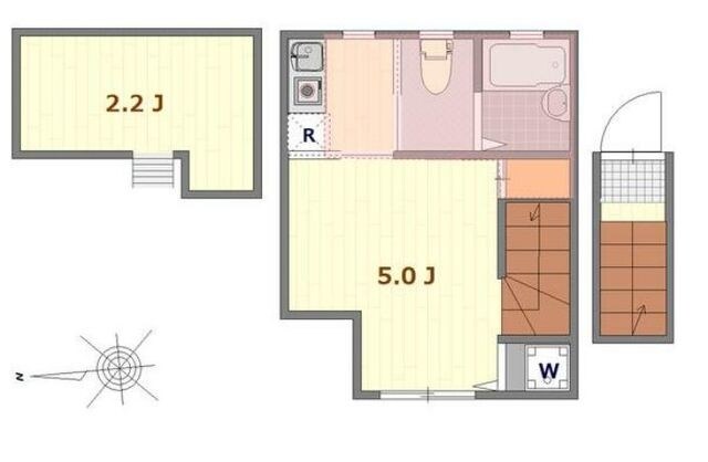 シャイニーソフト高円寺の物件間取画像