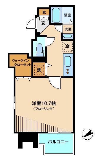 アクシス池袋の物件間取画像