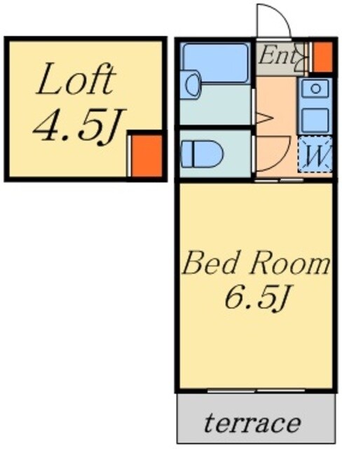 協和コーポの物件間取画像