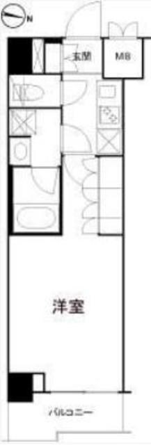 ルーブル方南町弐番館の物件間取画像