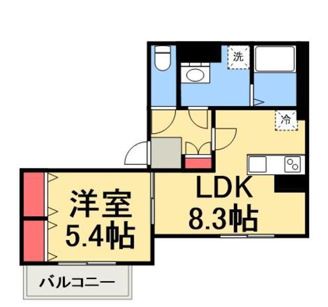 アルカディア扇橋の物件間取画像