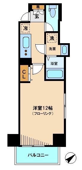 アクシス池袋の物件間取画像