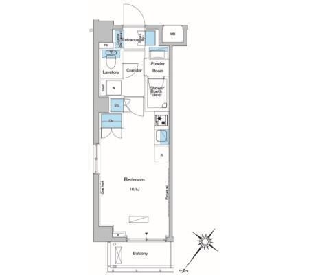 ルフォンプログレ中野富士見町の物件間取画像