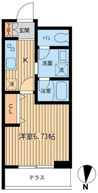 ソラミテラス松原の物件間取画像