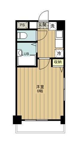 スカイコートヌーベル新宿落合の物件間取画像