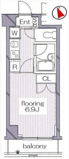 グランヴァン阿佐ヶ谷IIの物件間取画像
