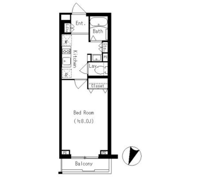 KDXレジデンス西馬込の物件間取画像