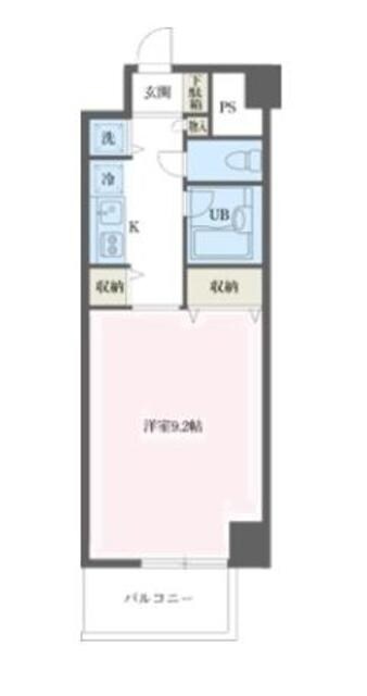コスモリード幡ヶ谷の物件間取画像