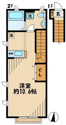 セレッソ目黒洗足の物件間取画像